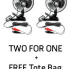 Two FAIRWAY FANS (Black)